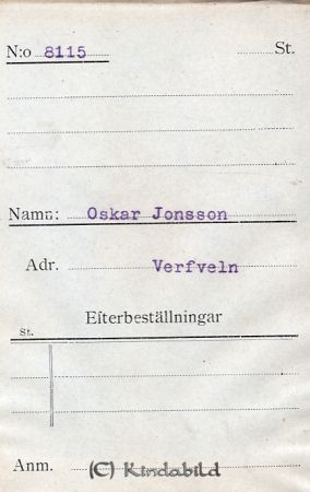 Oskar Jonsson Verfveln
Oskar Jonsson Verfveln
Nyckelord: Jonsson Verfveln