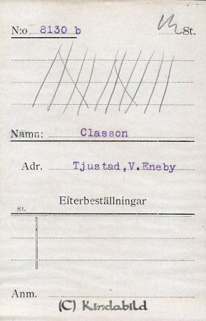 Classon Tjustad  V Eneby
Classon Tjustad  V Eneby
Nyckelord: Classon Tjustad