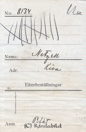 Netzell Kisa
Nyckelord: Netzell