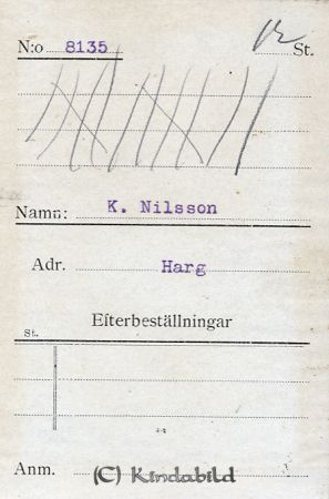 K Nilsson Harg
K Nilsson Harg
Nyckelord: Nilsson Harg
