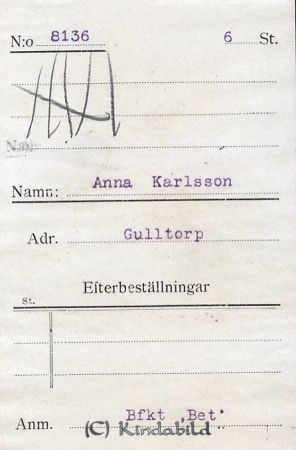 Anna Karlsson Gulltorp
Anna Karlsson Gulltorp
Nyckelord: Karlsson Gulltorp