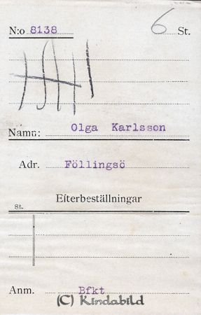 Olga Karlsson Föllingsö
Olga Karlsson Föllingsö
Nyckelord: Karlsson Föllingsö