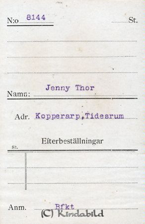 Jenny Thor Kopperarp Tidersrum
Jenny Thor Kopperarp Tidersrum
Nyckelord: Thor Kopperarp