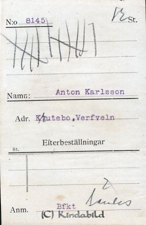 Anton Karlsson Krutebo Verfveln
Anton Karlsson Krutebo Verfveln
Nyckelord: Karlsson Krutebo