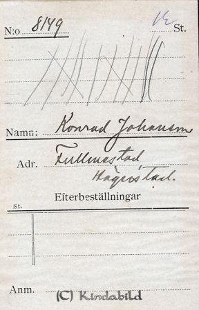 Konrad Johansson Fullmestad Hägerstad
Konrad Johansson Fullmestad Hägerstad
Nyckelord: Johansson Fullmestad