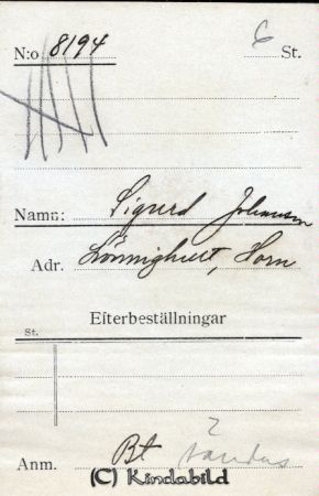 Sigurd Johansson Lönningehult Horn
Sigurd Johansson Lönningehult Horn
Nyckelord: Johansson Lönningehult