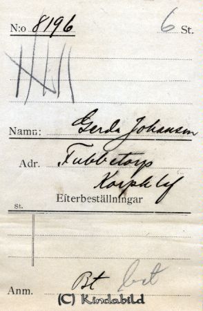 Gerda Johansson Fubbetorp Korpklef
Gerda Johansson Fubbetorp Korpklef
Nyckelord: Johansson Fubbetorp