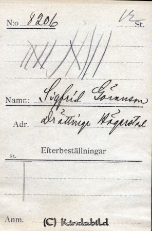 Sigfrid Göransson Drättinge Hägerstad
Sigfrid Göransson Drättinge Hägerstad
Nyckelord: Göransson Drättinge