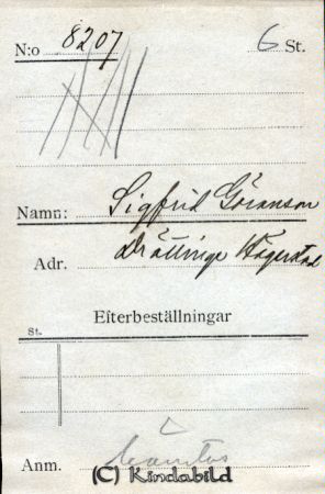 Sigfrid Göransson Drättinge Hägerstad
Sigfrid Göransson Drättinge Hägerstad
Nyckelord: Göransson Drättinge
