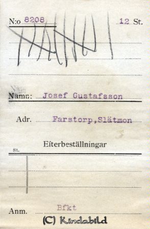 Josef Gustafsson Farstorp Slätmon
Josef Gustafsson Farstorp Slätmon
Nyckelord: Gustafsson Farstorp