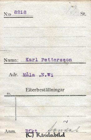 Karl Pettersson Måla N Vi
Karl Pettersson Måla N Vi
Nyckelord: Pettersson Måla