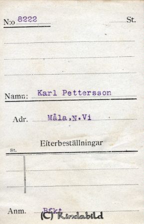Karl Pettersson Måla N Vi
Karl Pettersson Måla N Vi
Nyckelord: Pettersson Måla