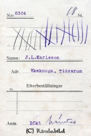 J L Karlsson Ekeknoga Tidersrum
J L Karlsson Ekeknoga Tidersrum
Nyckelord: Karlsson Ekeknoga