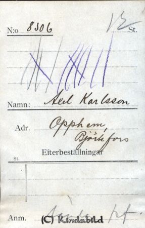 Axel Karlsson Opphem Björkfors
Axel Karlsson Opphem Björkfors
Nyckelord: Karlsson Opphem