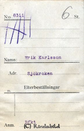 Erik Karlsson Sjökroken
Erik Karlsson Sjökroken
Nyckelord: Karlsson Sjökroken