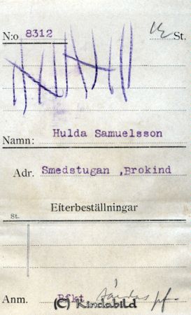 Hulda Samuelsson Smedstugan Brokind
Hulda Samuelsson Smedstugan Brokind
Nyckelord: Samuelsson Smedstugan