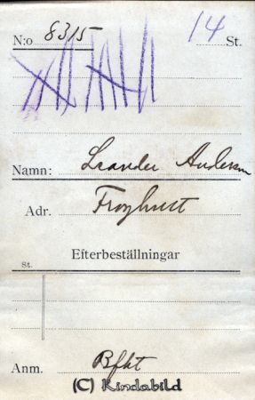 Leander Andersson Froghult
Leander Andersson Froghult
Nyckelord: Andersson Froghult