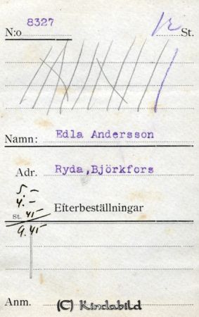 Edla Andersson Ryda Björkfors
Edla Andersson Ryda Björkfors
Nyckelord: Andersson Ryda