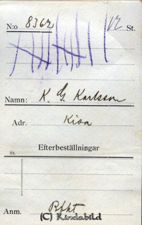 K G Karlsson Kisa
K G Karlsson Kisa
Nyckelord: Karlsson Kisa