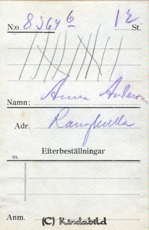 Anna Andersson Rangkulla
Anna Andersson Rangkulla
Nyckelord: Andersson Rangkulla