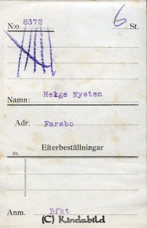 Helge Nysten Farsbo
Helge Nysten Farsbo
Nyckelord: Nysten Farsbo