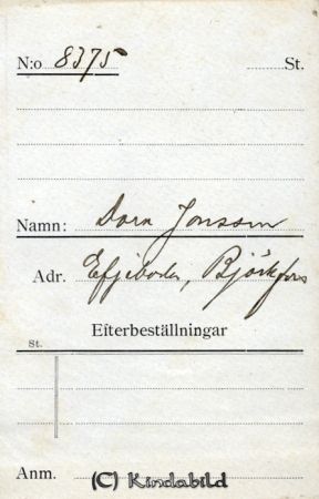 Dora Jonsson Efjeboda Björkfors
Dora Jonsson Efjeboda Björkfors
Nyckelord: Jonsson Efjeboda