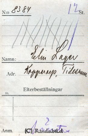 Elin Lager Kopperarp Tidersrum
Elin Lager Kopperarp Tidersrum
Nyckelord: Lager Kopperarp