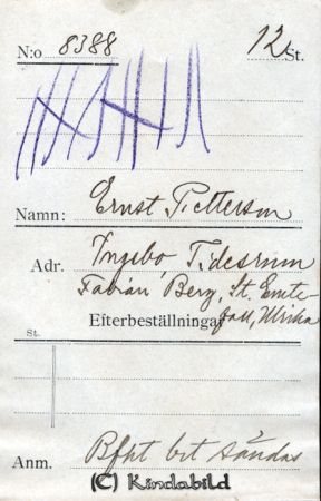Ernst Pettersson Ingebo Tidersrum  Fabian Berg St Emtefall Ulrika
Ernst Pettersson Ingebo Tidersrum  Fabian Berg St Emtefall Ulrika
Nyckelord: Pettersson Ingebo