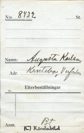 Augusta Karlsson Krutebo Verfveln
Augusta Karlsson Krutebo Verfveln
Nyckelord: Karlsson Krutebo