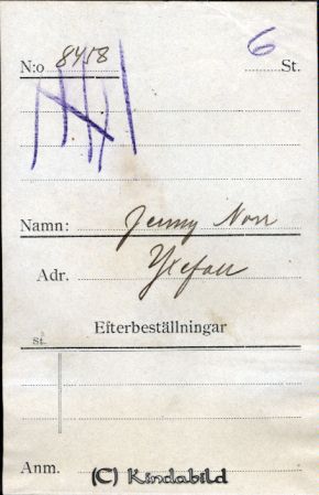 Jenny Norr Yxefall
Jenny Norr Yxefall

raja
Jenny Norr(?), Yxefall 
Källa: smol
Nyckelord: Norr Yxefall
