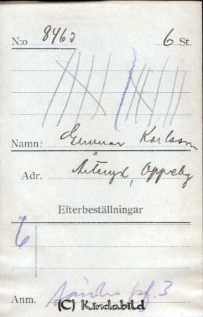 Gunnar Karlsson Årteryd Oppeby
Gunnar Karlsson Årteryd Oppeby

raja
Gunnar Karlsson, Årteryd, Oppeby 
Källa: smol
Nyckelord: Karlsson Årteryd