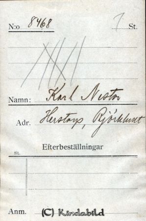Karl Nestor Herstorp Björkhult
Karl Nestor Herstorp Björkhult

raja
Karl Nestor, Herstorp, Björkhult 
Källa: smol
Nyckelord: Nestor Herstorp
