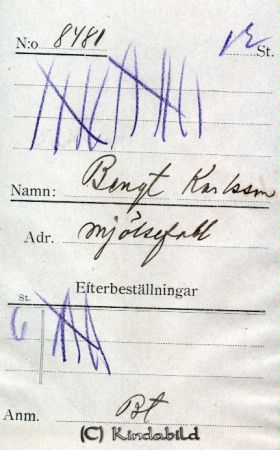 Bengt Karlsson    Mjölsefall
Bengt Karlsson    Mjölsefall 
Nyckelord: Karlsson Mjölsefall