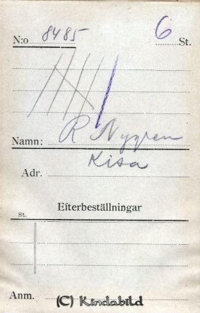 R Nygren Kisa
R Nygren Kisa
Nyckelord: Nygren Kisa