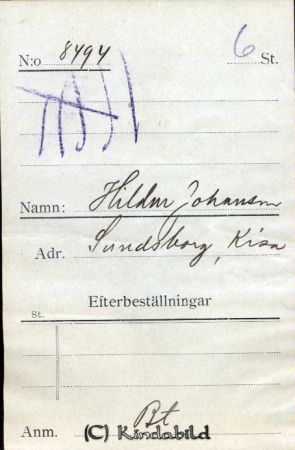 Hildur Johansson Sundsborg Kisa
Hildur Johansson Sundsborg Kisa
Nyckelord: Johansson Sundsborg