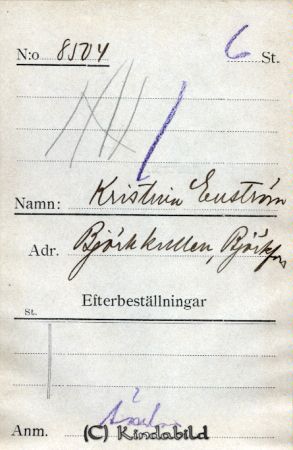 Kristina Enström Björkkullen Björkfors
Kristina Enström Björkkullen Björkfors
Nyckelord: Enström Björkkullen
