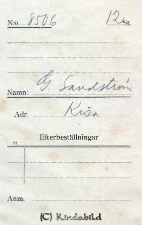 G Sandström Kisa
G Sandström Kisa
Nyckelord: Sandström Kisa