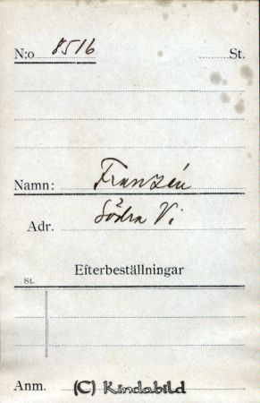 Franzén  Södra Vi
Franzén  Södra Vi
Nyckelord: Franzén Södra Vi