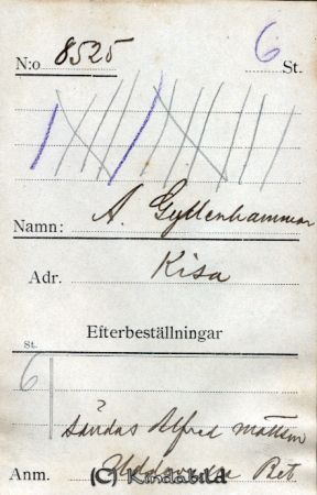 A Gyllenhammar Kisa
A Gyllenhammar Kisa
Nyckelord: Gyllenhammar Kisa