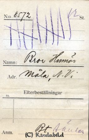 Bror Humör Måla Norra Vi
Nyckelord: Bror Humör