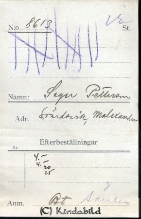 Seger Pettersson Svärdsvik Malexander
Seger Pettersson Svärdsvik Malexander
Nyckelord: Pettersson Svärdsvik