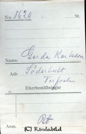 Gerda Karlsson Söderhult Verfveln
Gerda Karlsson Söderhult Verfveln
Nyckelord: Karlsson Söderhult