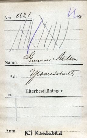 Gunnar Axelsson Yxmedshult
Gunnar Axelsson Yxmedshult
Nyckelord: Axelsson Yxmedshult