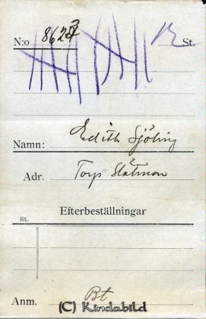 Edith Sjöling Torp Slätmon
Edith Schörling Torp Slätmon
Nyckelord: Sjöling Schörling Torp