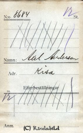 Axel Andersson Kisa
Axel Andersson Kisa
Nyckelord: Axel Andersson
