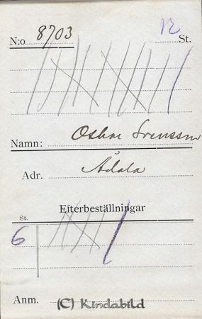 Oskar Svensson Ådala
Oskar Svensson Ådala
Nyckelord: Svensson Ådala