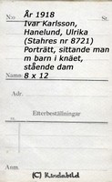 Filnamn=Stahre - 8721 - 1918 - kve - as - 145 - Bak.jpg
Filstorlek=24KiB
Dimensioner=276x450
Uppladdade datum=Sep 16, 2006 Stahre - 8721 - 1918 - kve - as - 145 - Bak.jpg