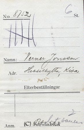 Verner Jonsson Hesselhylta Kisa
Verner Jonsson Hesselhylta Kisa
Nyckelord: Jonsson Hesselhylta