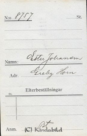 Ester Johansson Greby Horn
Ester Johansson Greby Horn
Nyckelord: Johansson Greby