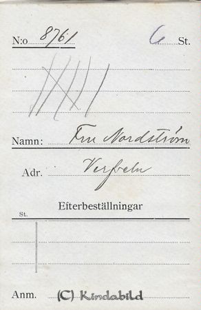 Fru Nordström Verfveln
Fru Nordström Verfveln
Nyckelord: Nordström Verfveln